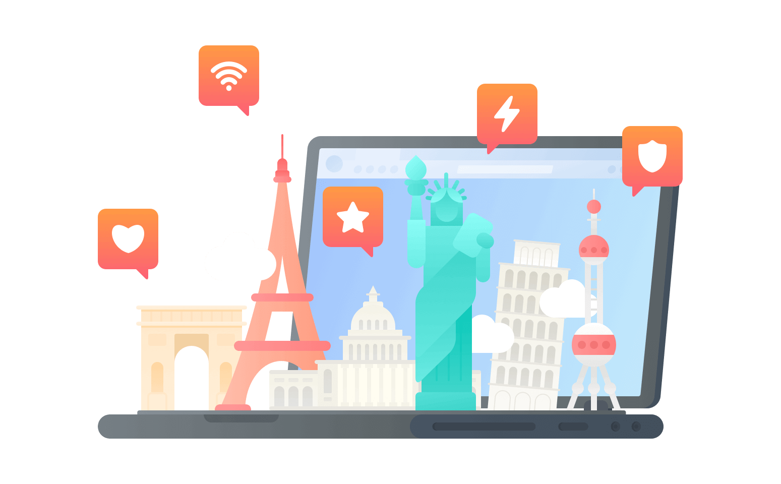 在英属印弟安海城连接到中国的软件 - 华人VPN